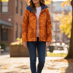 The North Face Women's Vibrant Orange Ski Jacket